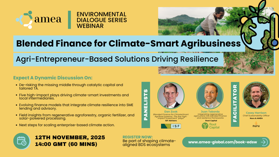 Blended Finance for Climate-Smart Agribusiness - Environmental Dialogue Series Webinar V02 Web