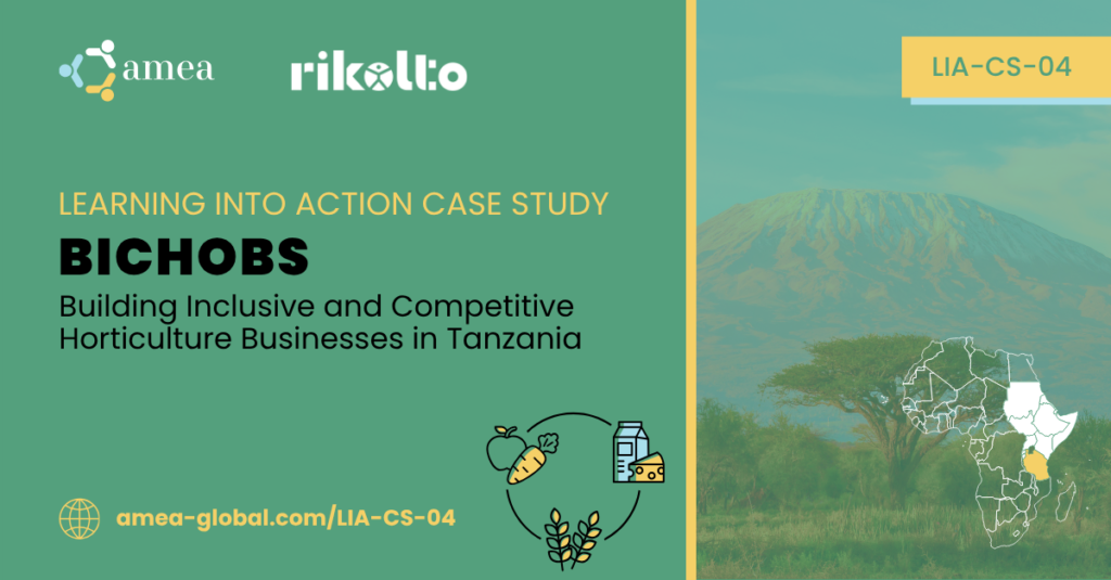 BICHOBS Learning In Action (LIA) Case Study Tanzania